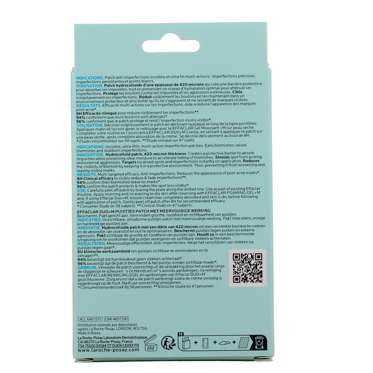 La Roche-Posay Effaclar Duo+M Patch - Vue 3