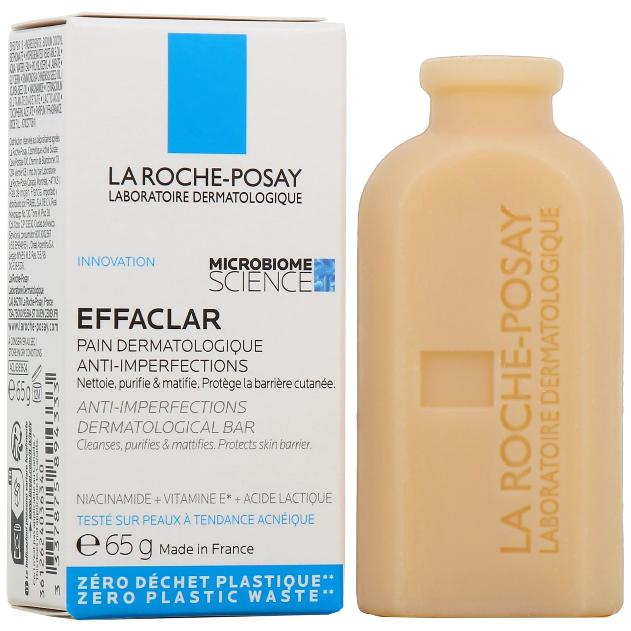 La Roche-Posay Effaclar Pain Dermatologique Anti-Imperfections - Effaclar