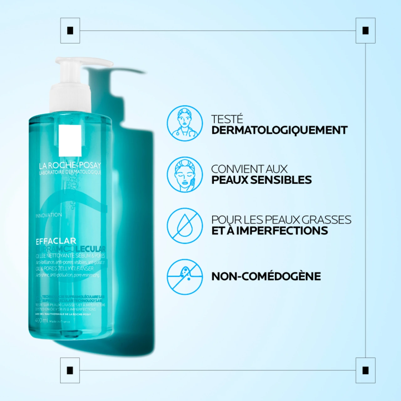 La Roche-Posay Effaclar SupraMolecular Gelée Nettoyante - Vue 3