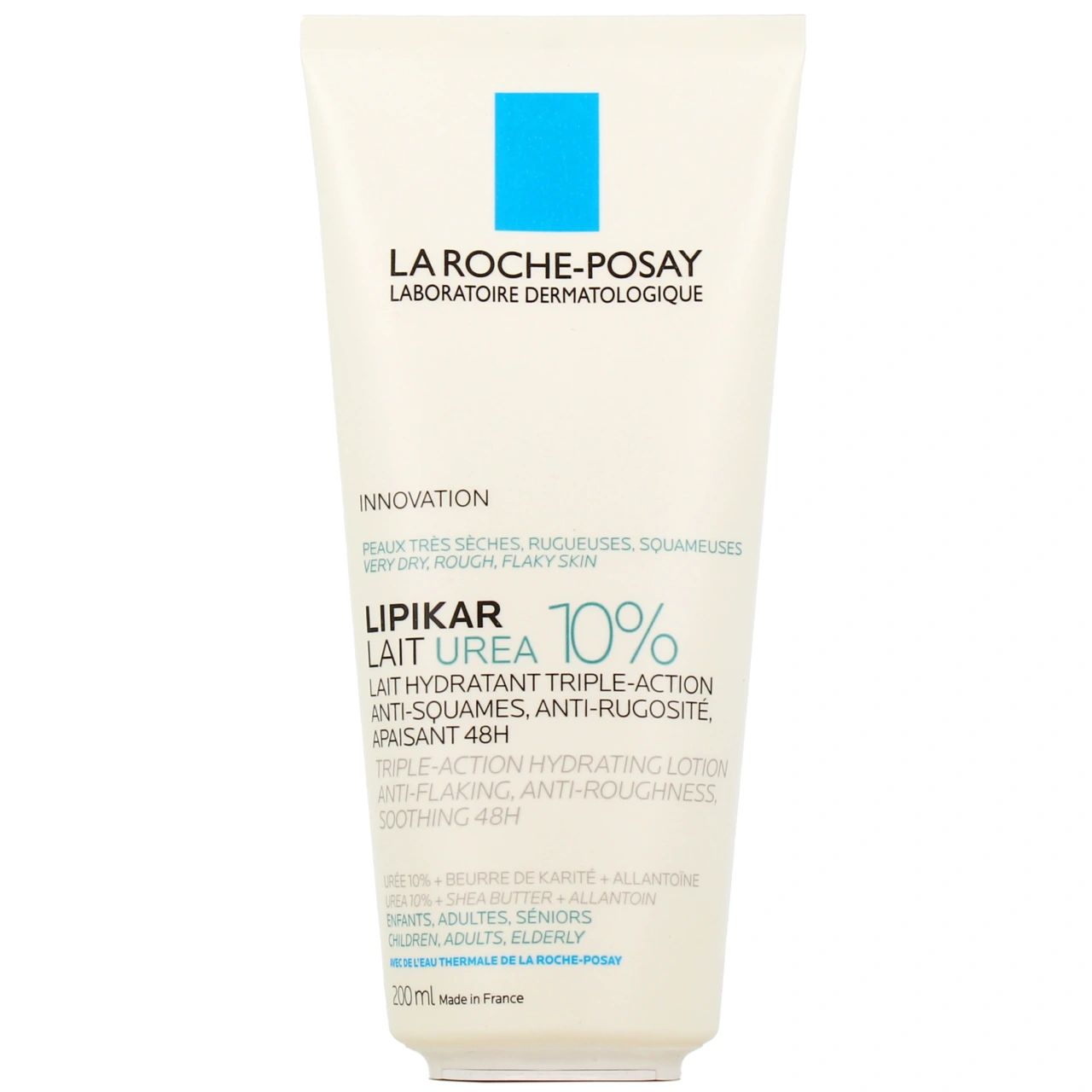 La Roche Posay Urea 10% Lait Hydratant Triple Action Anti-Squames - La Roche Posay