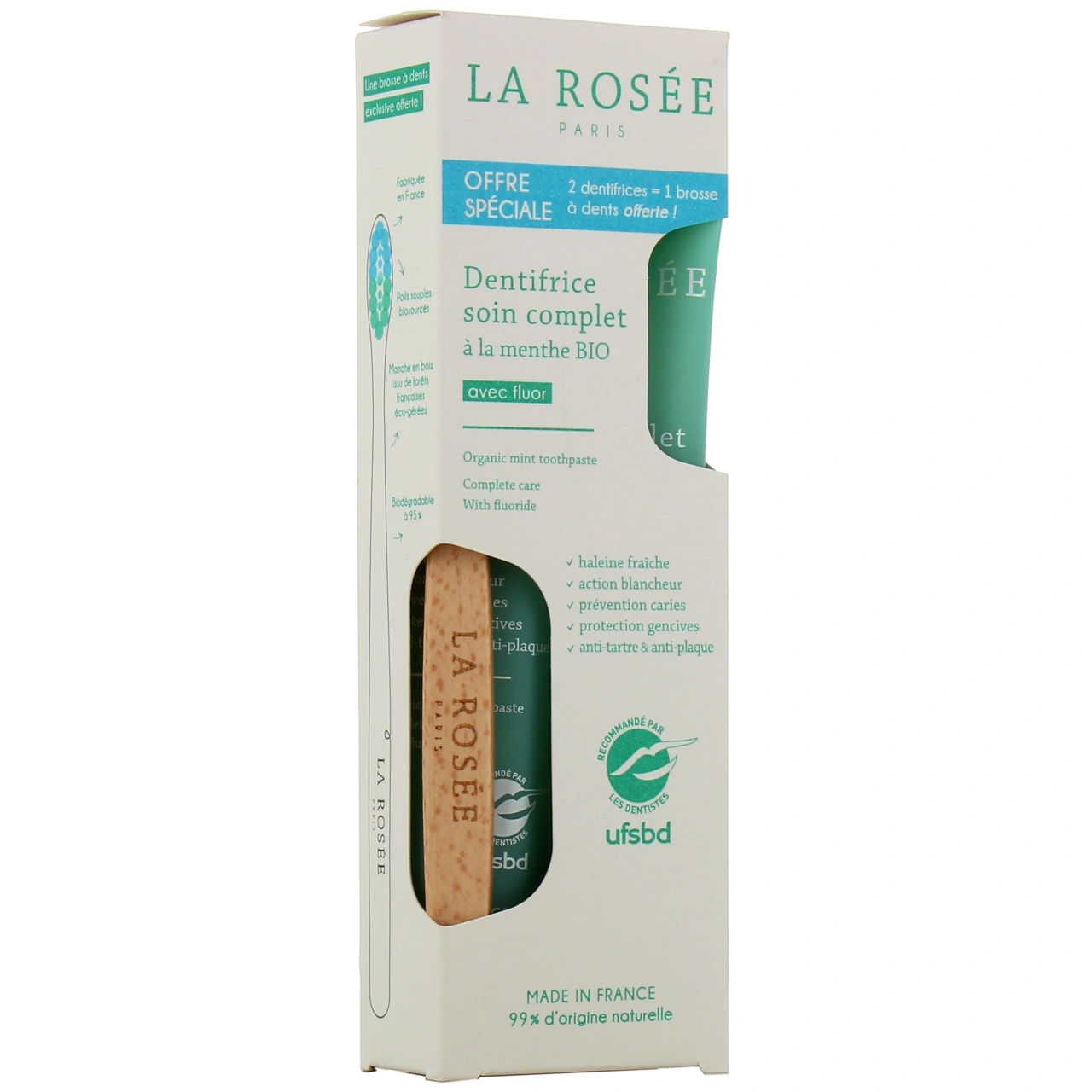 La Rosée Dentifrice Soin Complet Menthe - Vue 4