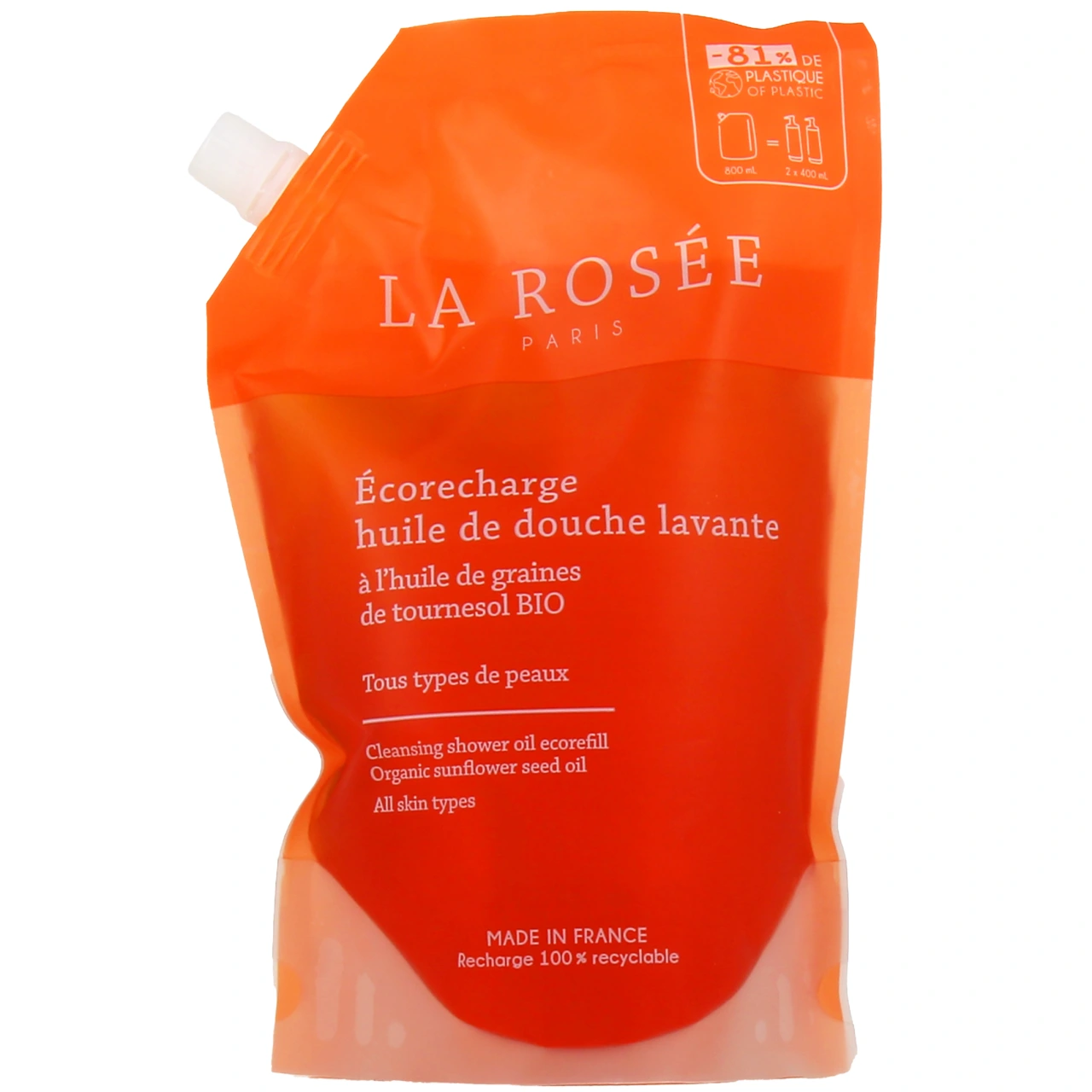 La Rosée Huile de douche lavante - Vue 4
