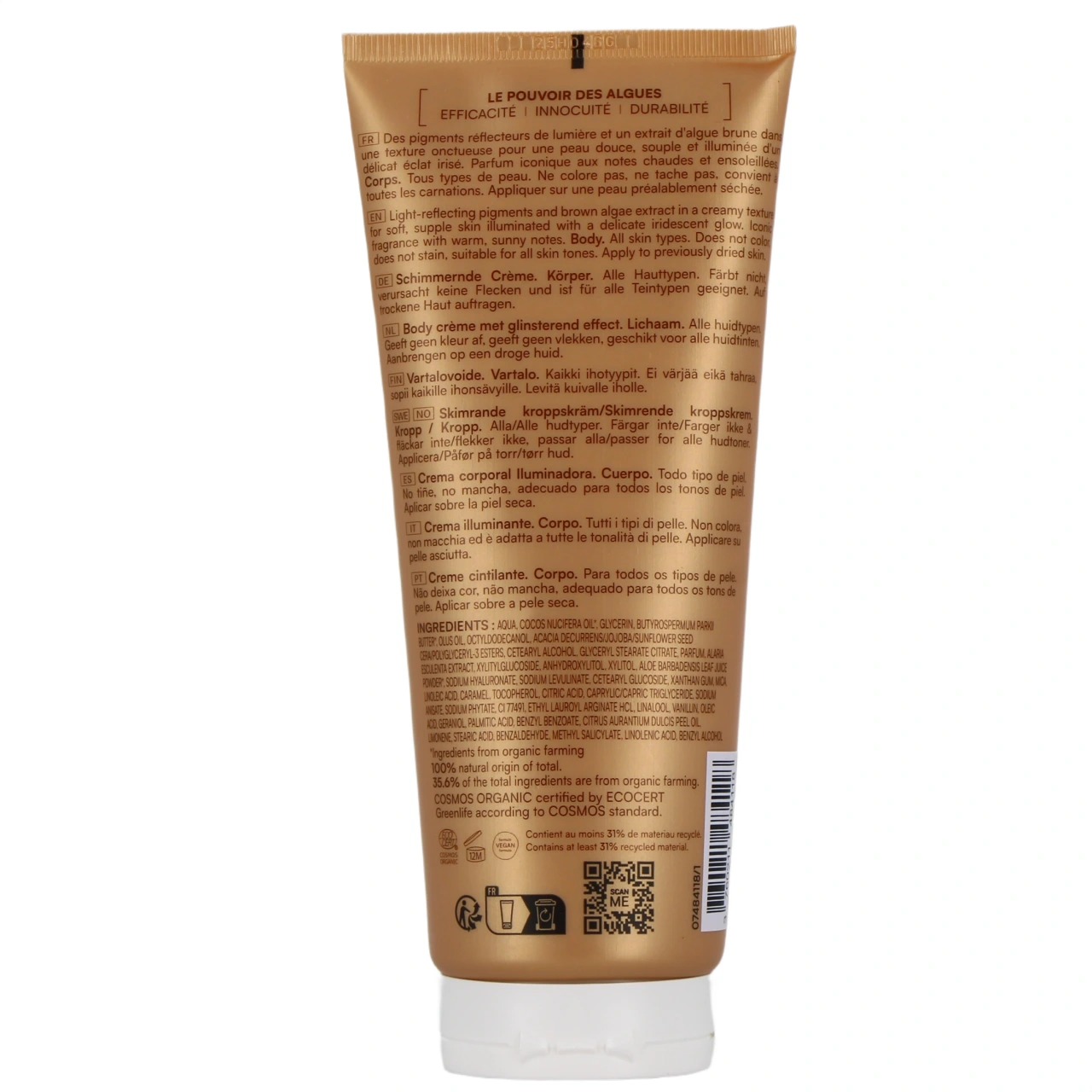Laboratoires de Biarritz Crème Corps Scintillante - Vue 3