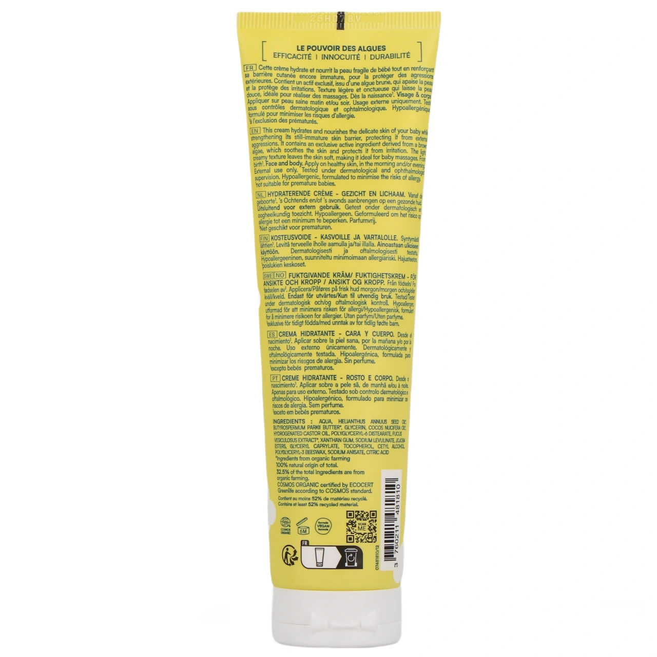 Laboratoires de Biarritz Crème Hydratante Bébé - Vue 3