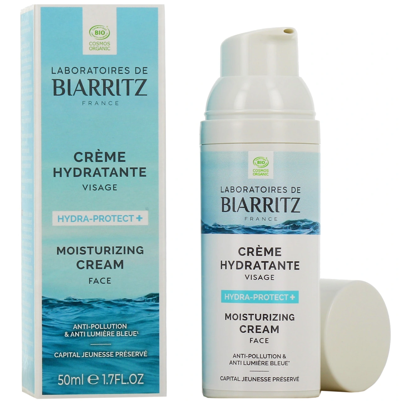 Laboratoires de Biarritz Crème Hydratante Visage Bio - Laboratoires de Biarritz