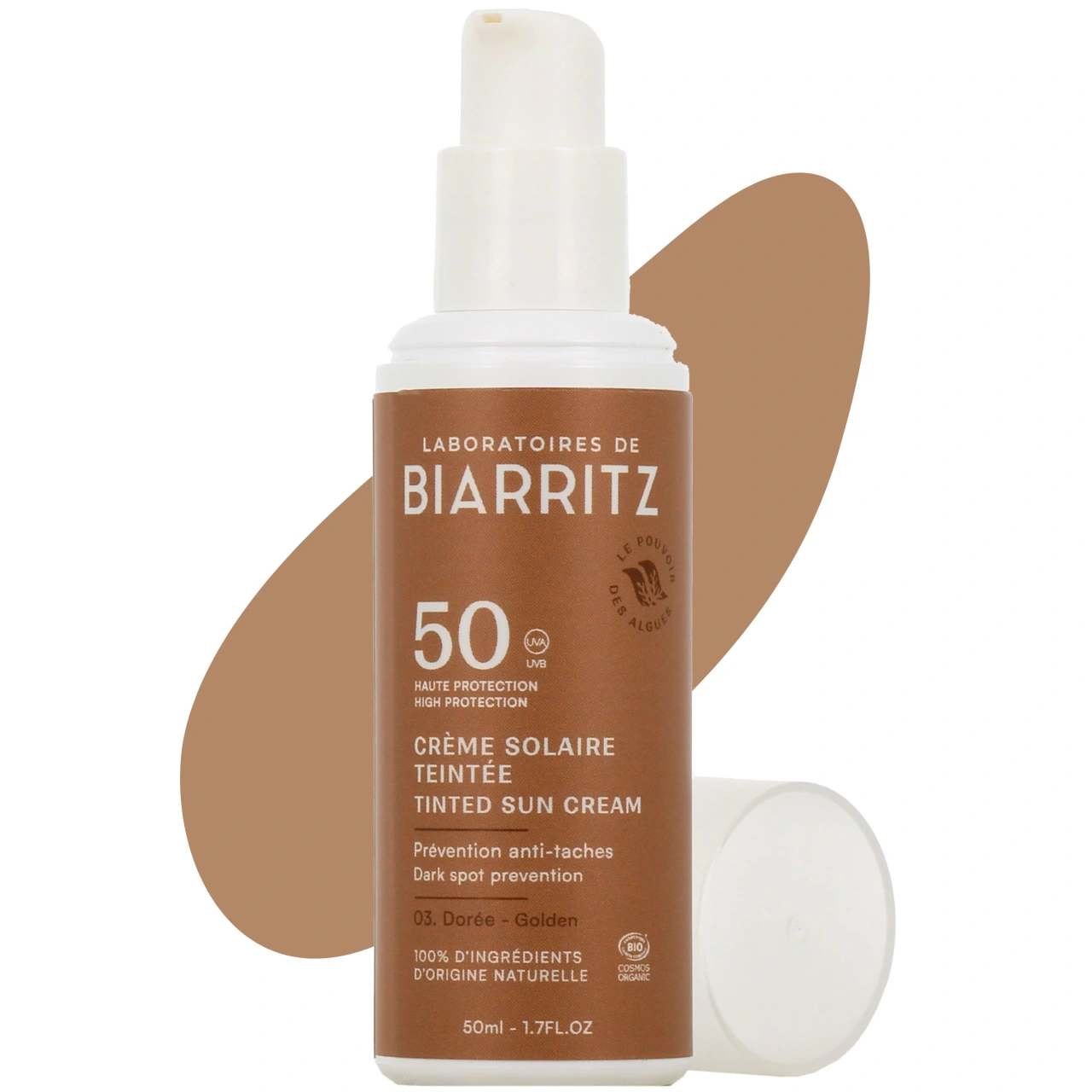 Laboratoires de Biarritz Crème solaire teintée SPF50 - Vue 4