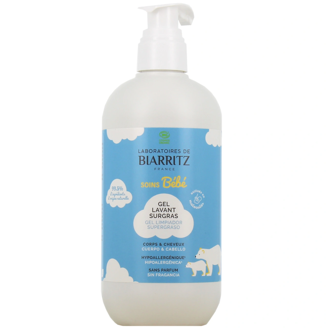 Laboratoires de Biarritz Gel Lavant Surgras Bébé - Vue 13