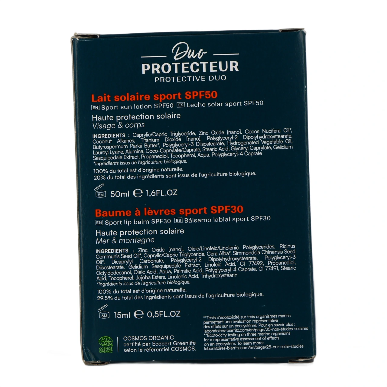 Laboratoires de Biarritz Lait Solaire Sport - Vue 3