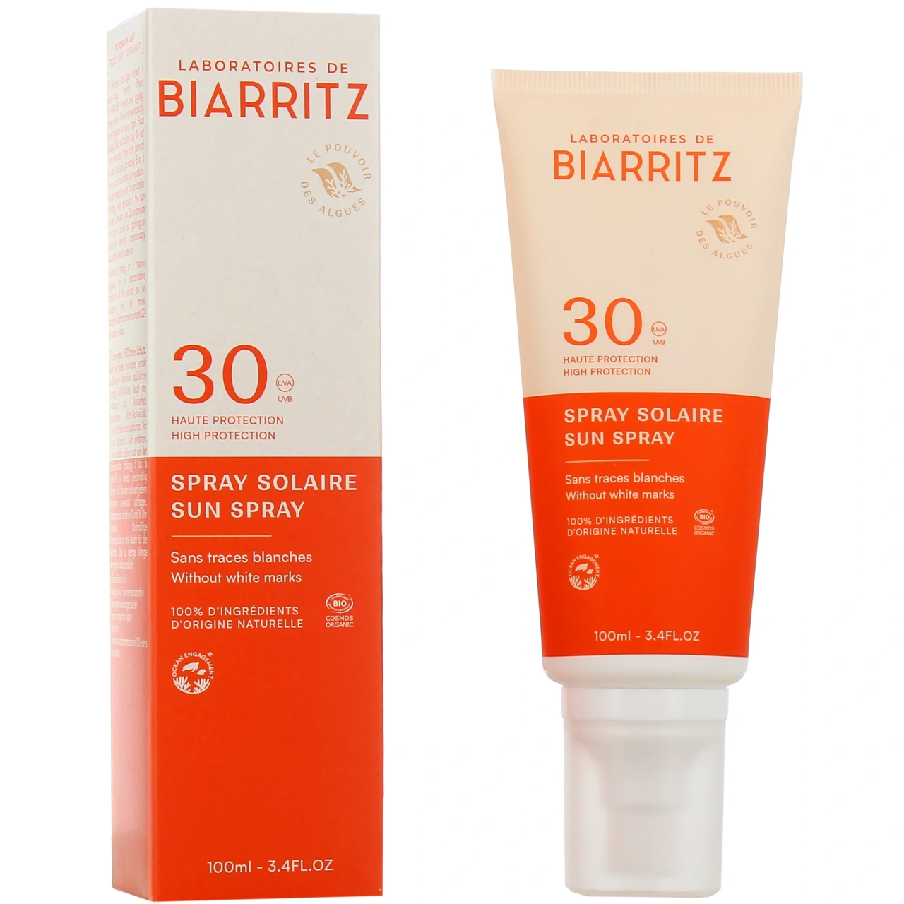 Laboratoires de Biarritz Spray Solaire SPF30 - Laboratoires de Biarritz
