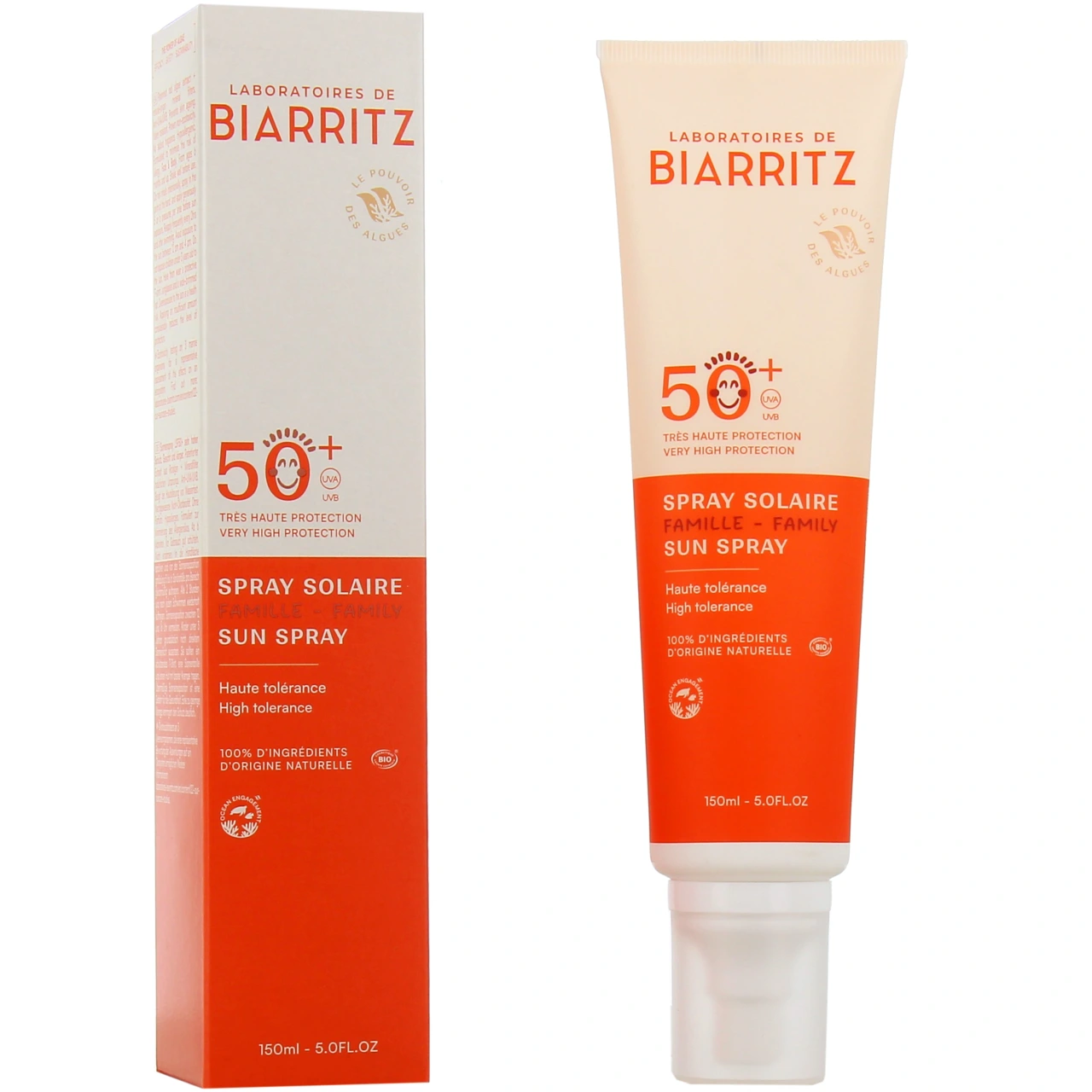 Laboratoires de Biarritz Spray Solaire SPF50+ - Vue 4