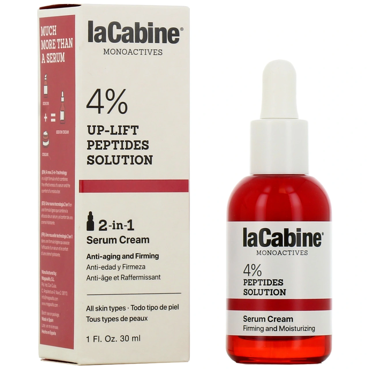 LaCabine Sérum Crème 4% Peptides - LaCabine