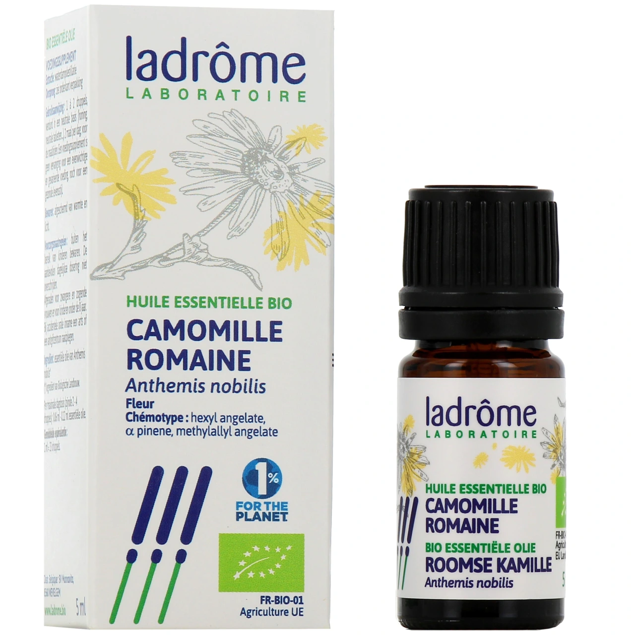 Ladrôme Huile Essentielle de Camomille Romaine Bio - Ladrôme