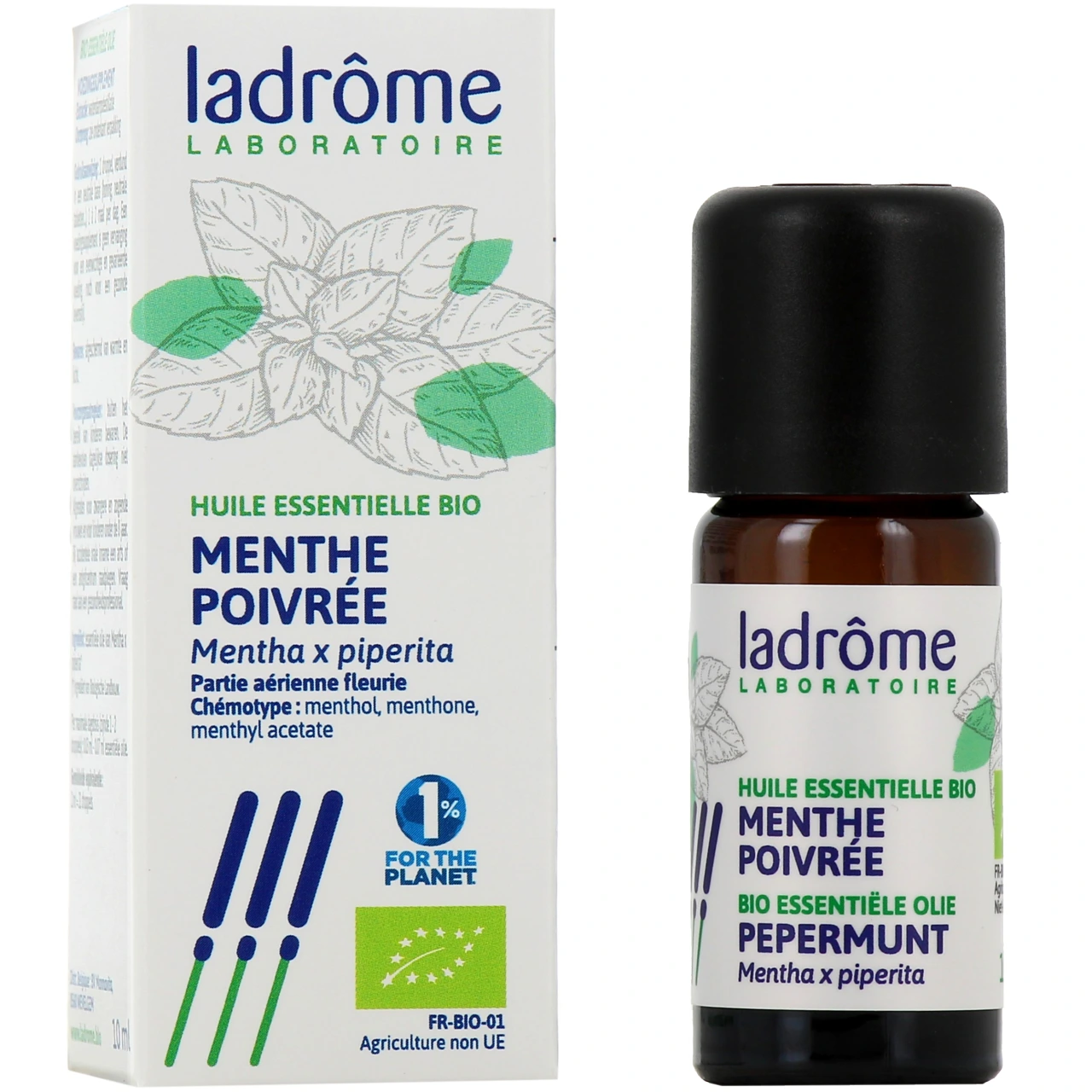 Ladrôme Huile Essentielle Menthe Poivrée Bio - Ladrôme