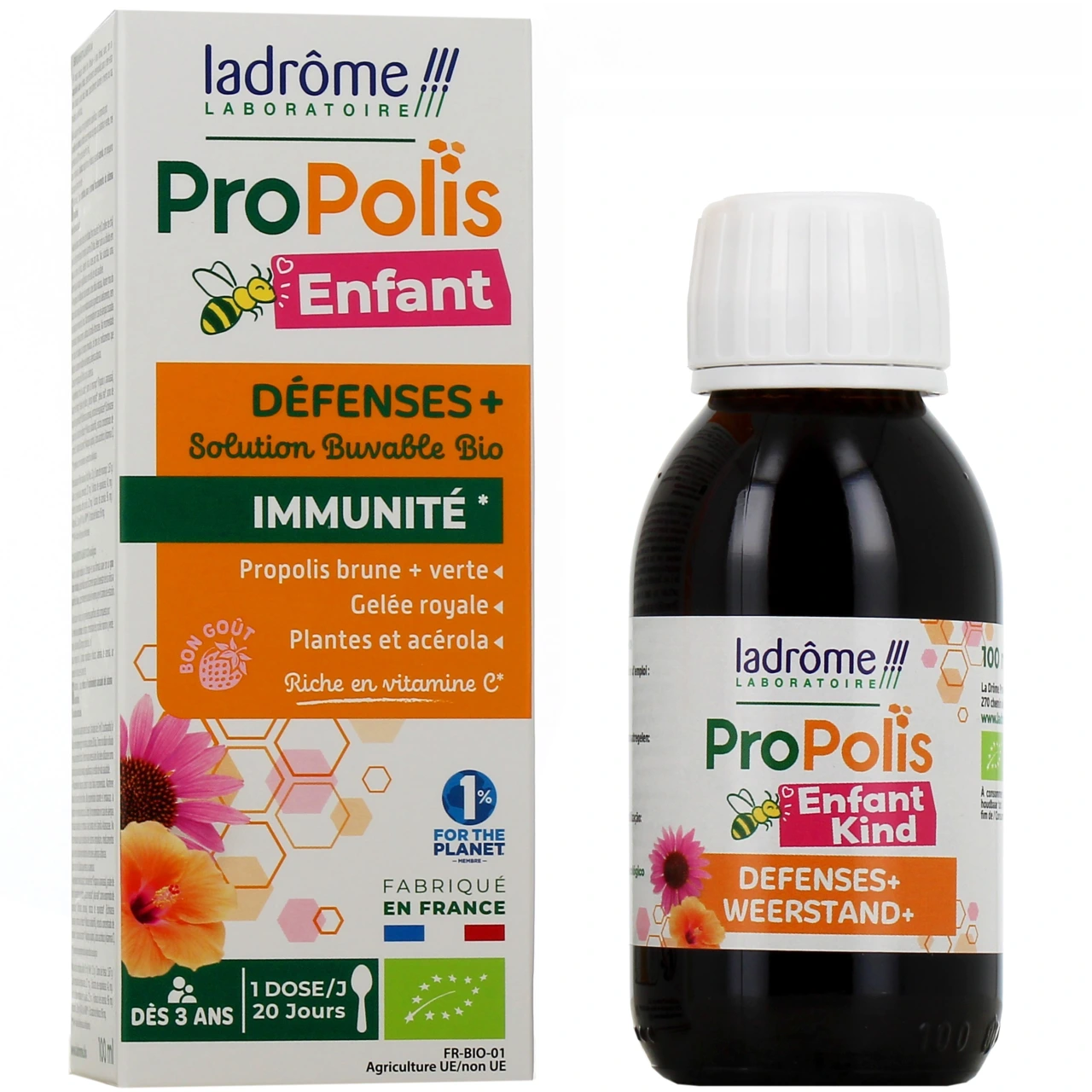 Ladrôme ProPolis Enfant Sirop Défenses+ - Ladrôme