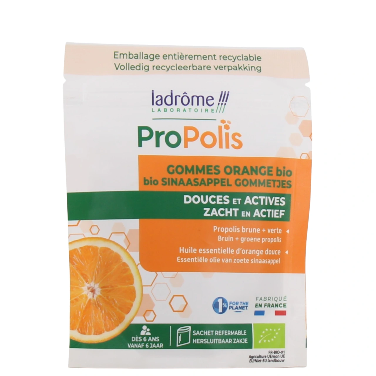 Ladrôme ProPolis Gommes Orange Bio - Ladrôme