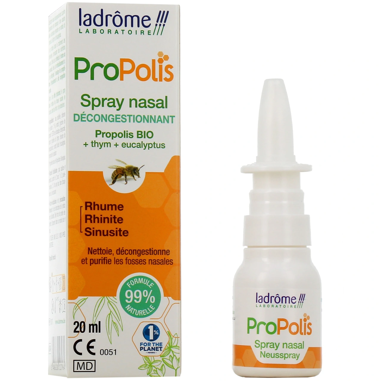Ladrôme ProPolis Spray Nasal Décongestionnant - Ladrôme