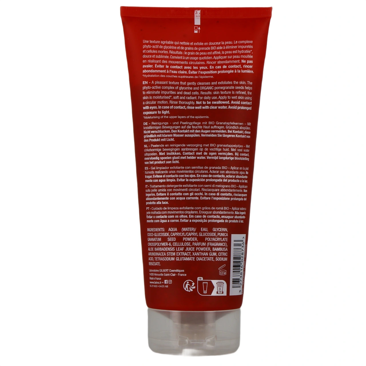 Laino Soin Exfoliant Grains de Grenade - Vue 3