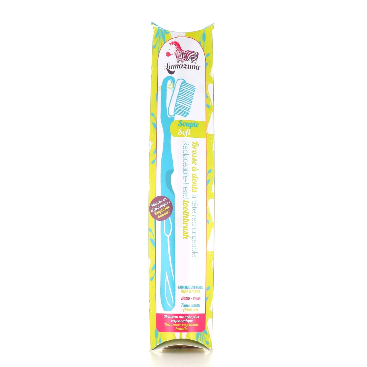 Lamazuna Brosse à dents souple végétale Bio - Lamazuna