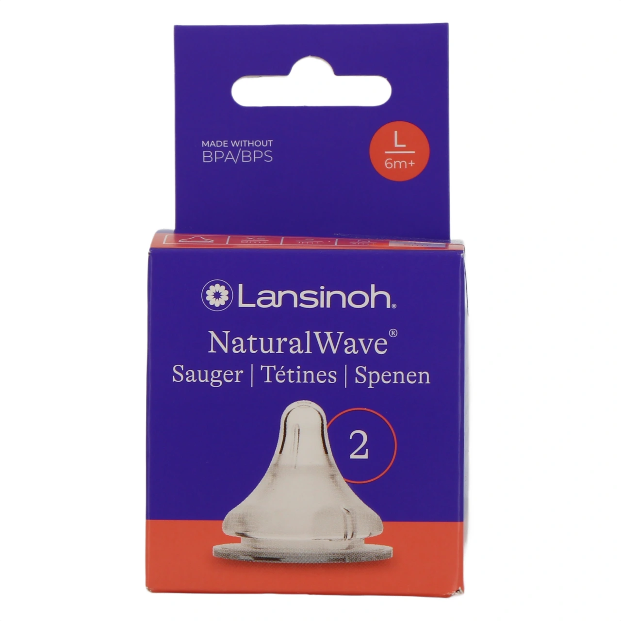 Lansinoh Natural Wave Tétines - Vue 8