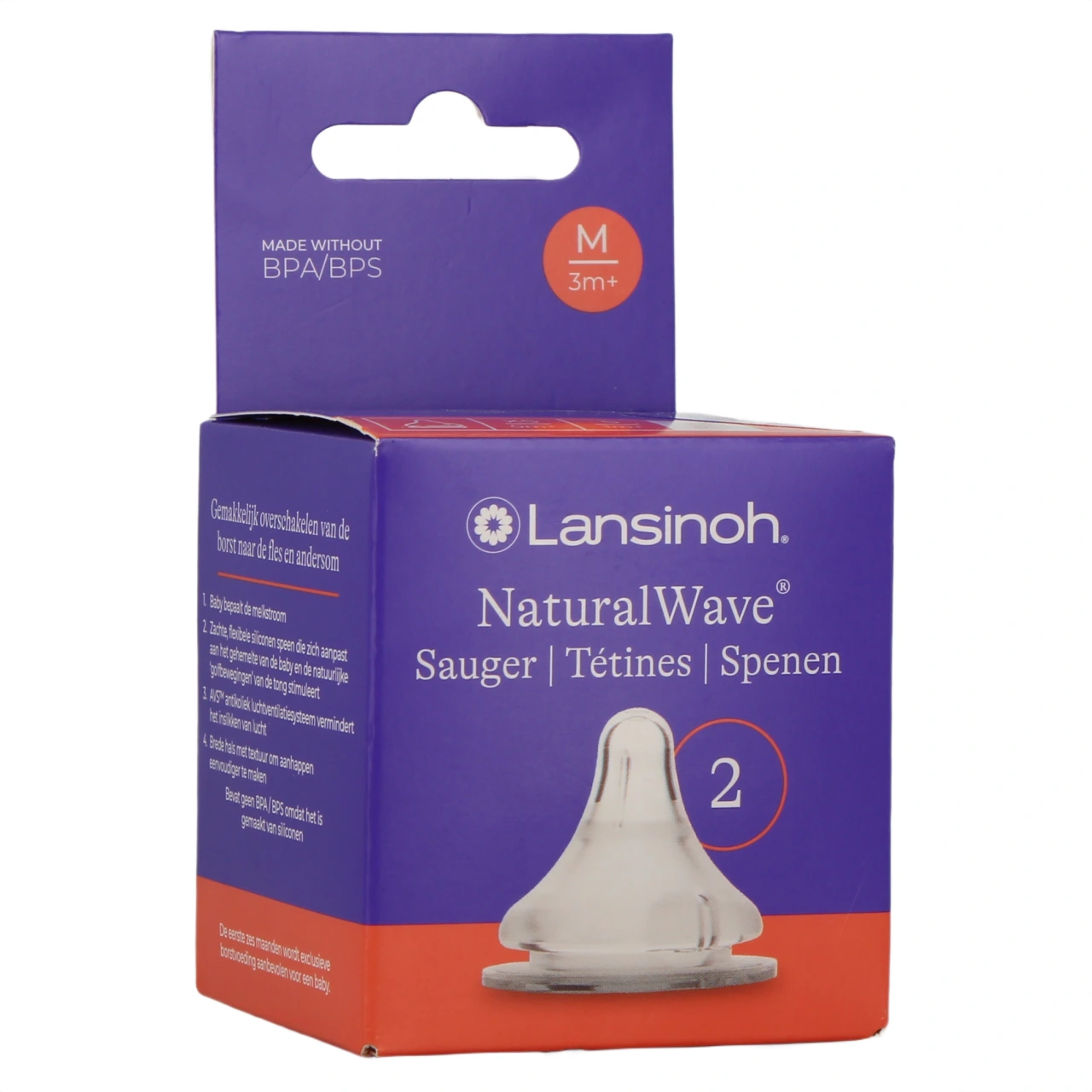 Lansinoh Natural Wave Tétines - Vue 4