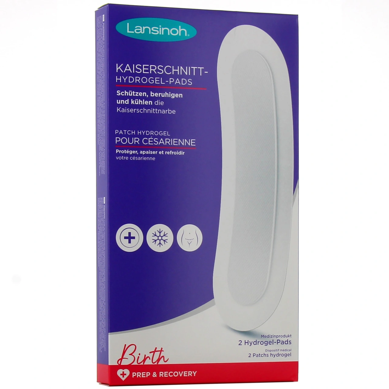 Lansinoh Patch Hydrogel Césarienne - Lansinoh