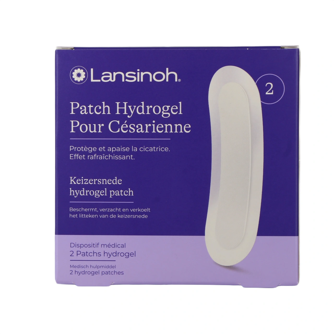 Lansinoh Patch Hydrogel pour Césarienne - Vue 2