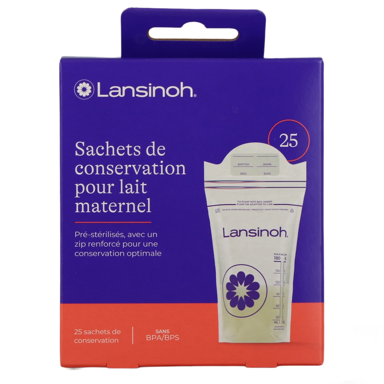 Lansinoh Sachets Conservation Lait Maternel - Vue 2