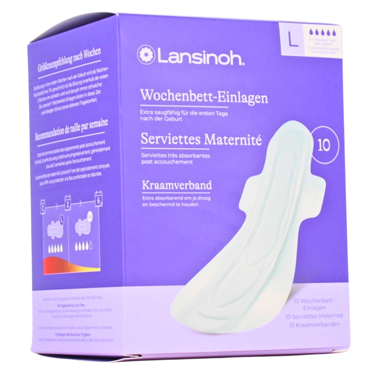 Lansinoh Serviettes Maternité - Vue 4