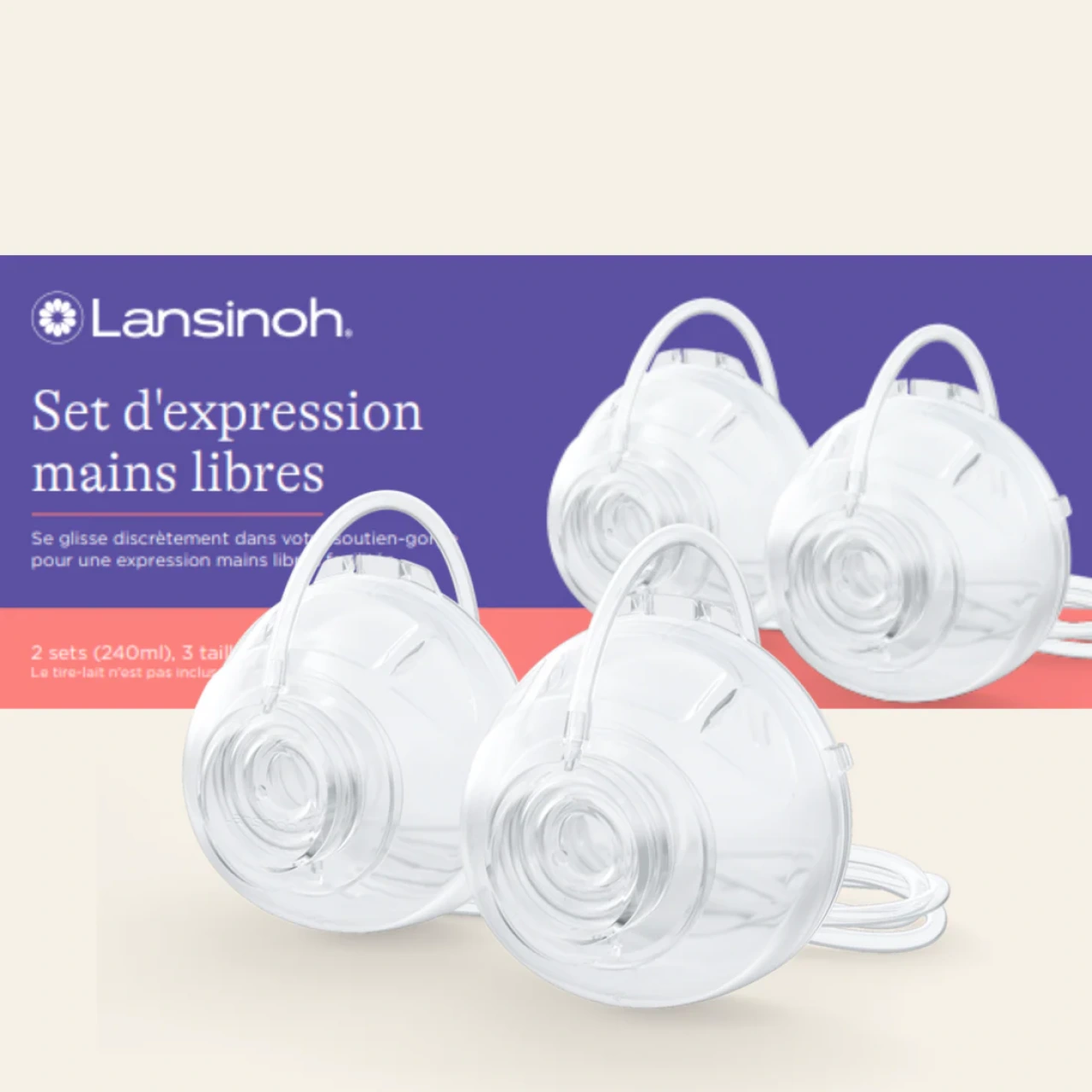 Lansinoh Set d'Expression Mains Libres - Vue 4