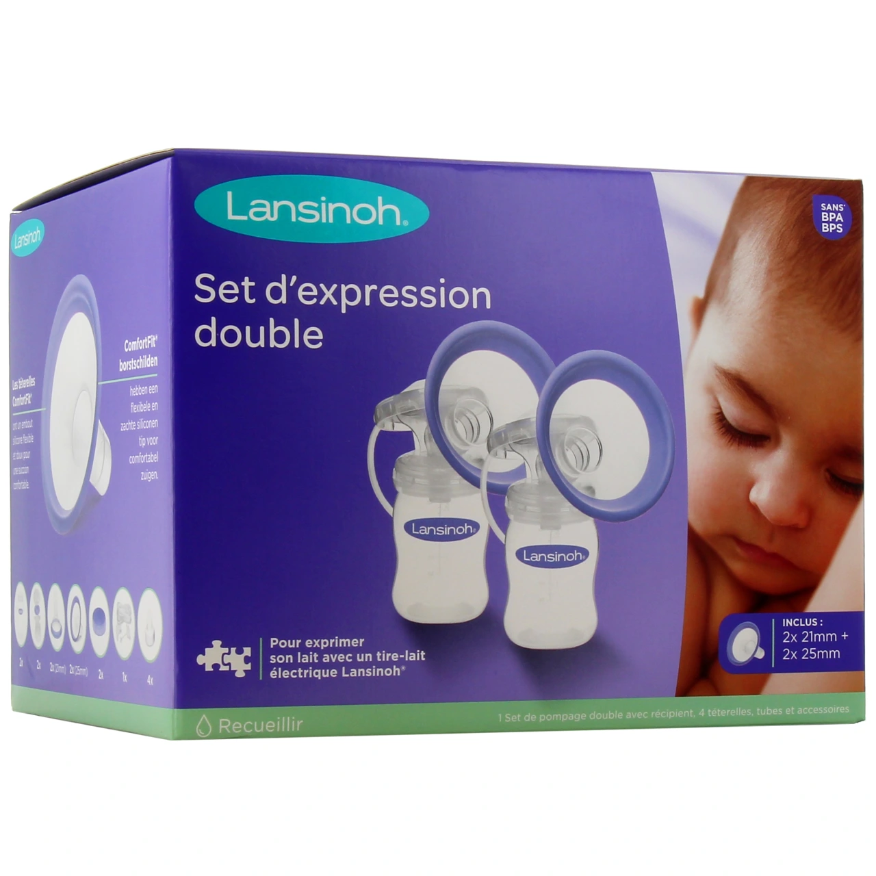 Lansinoh Set d'Expression pour Tire-Lait - Vue 4
