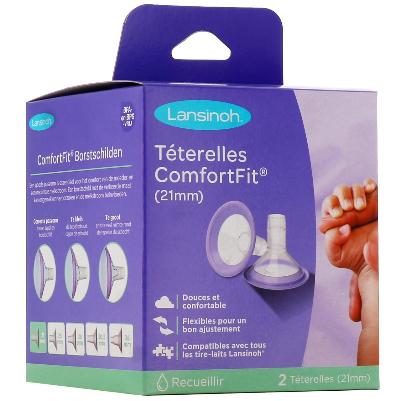 Lansinoh Téterelles ComfortFit - Lansinoh