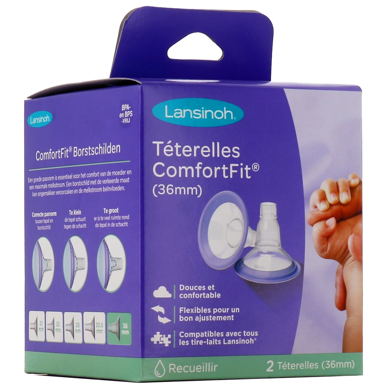 Lansinoh Téterelles ComfortFit - Vue 7