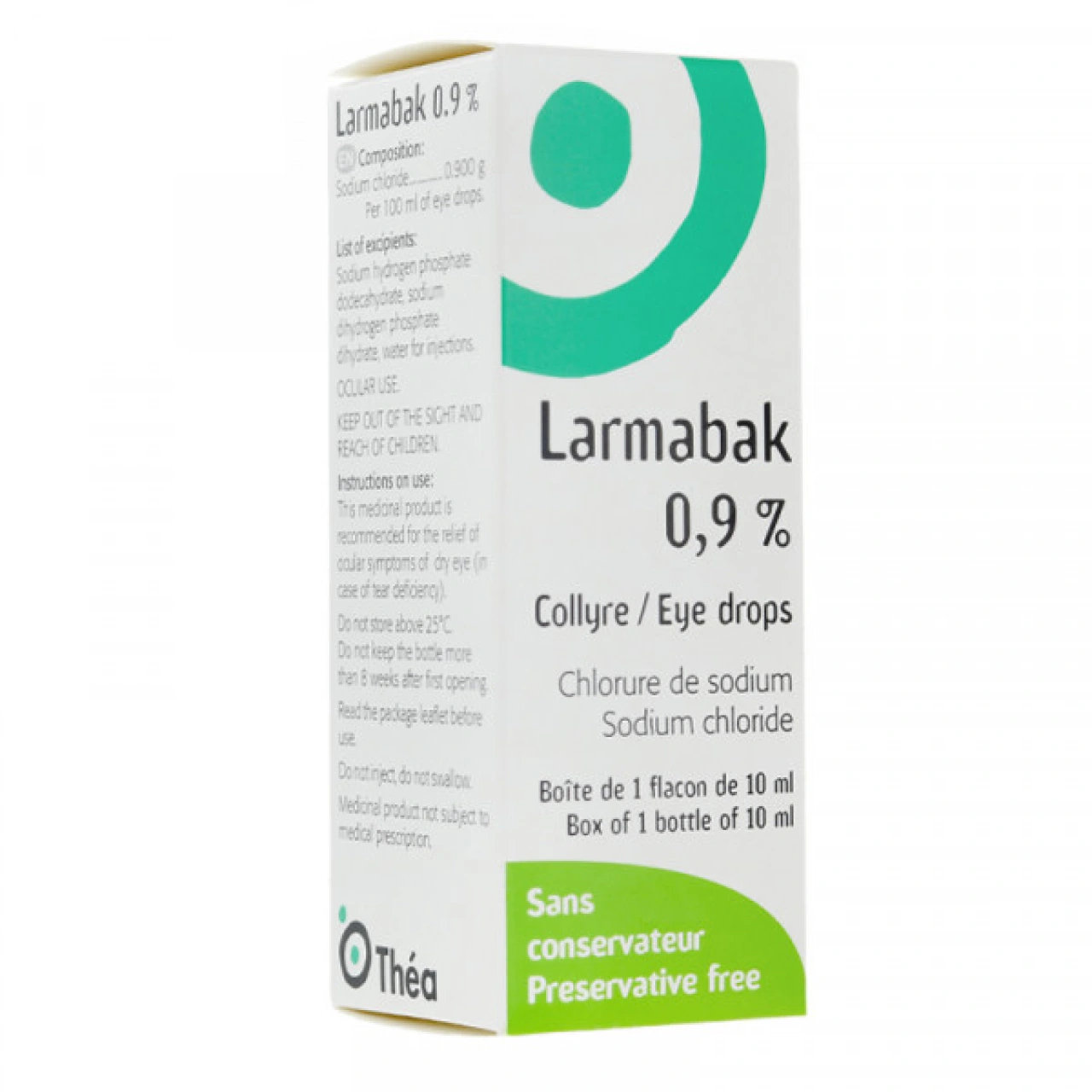 Larmabak 0,9% Collyre - Théa