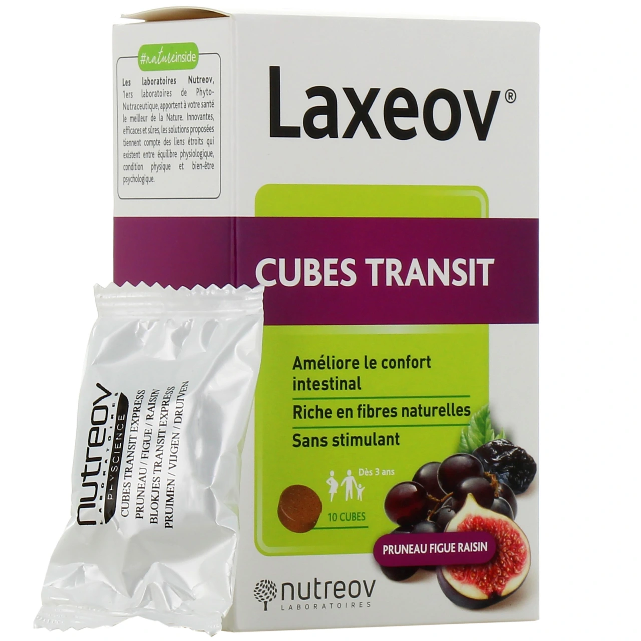 Laxeov Cubes Transit - Nutreov Physcience