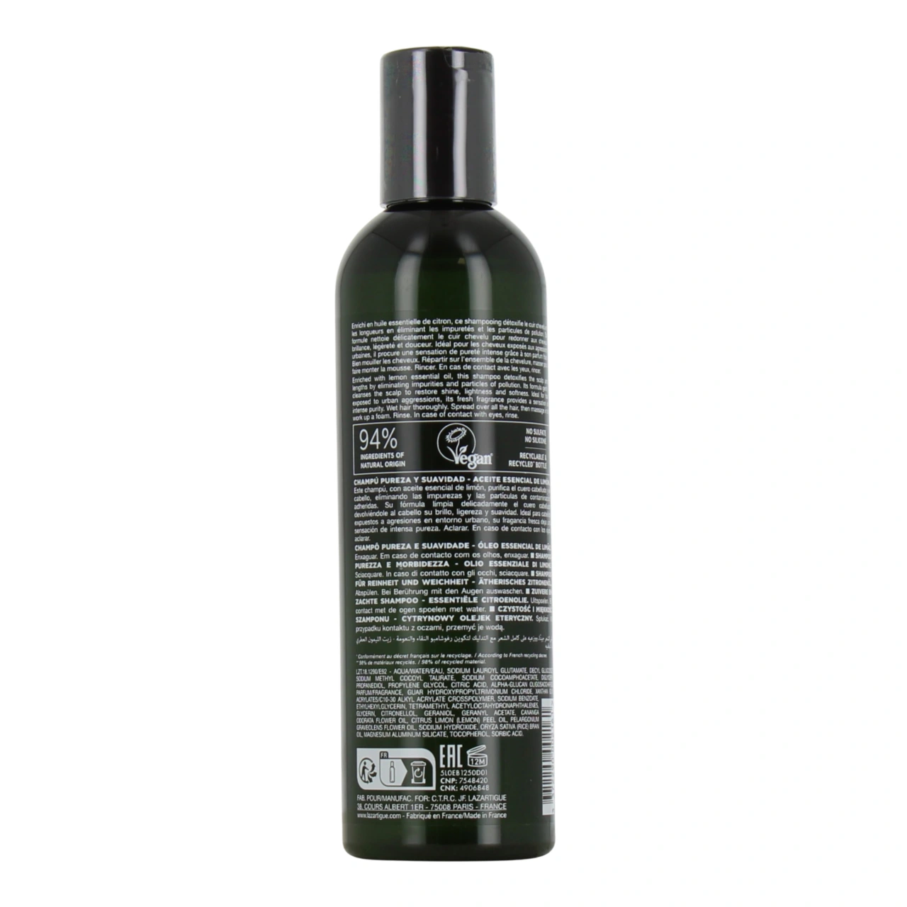 Lazartigue Shampooing Extra-Gentle Detox - Vue 2