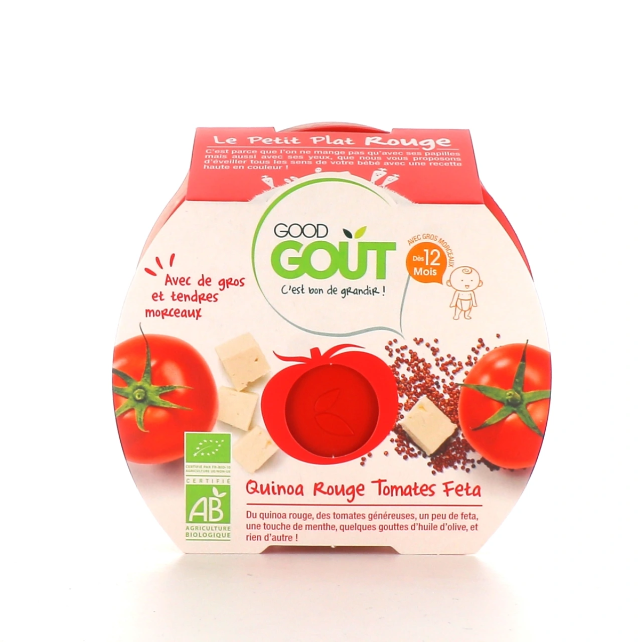 Good Goût Le Petit Plat avec gros morceaux dès 12 mois - Good Goût