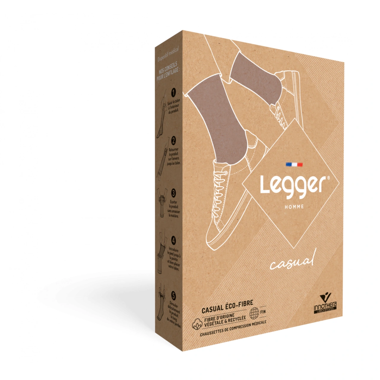 Legger Femme Chaussettes Casual éco-fibre - Vue 9