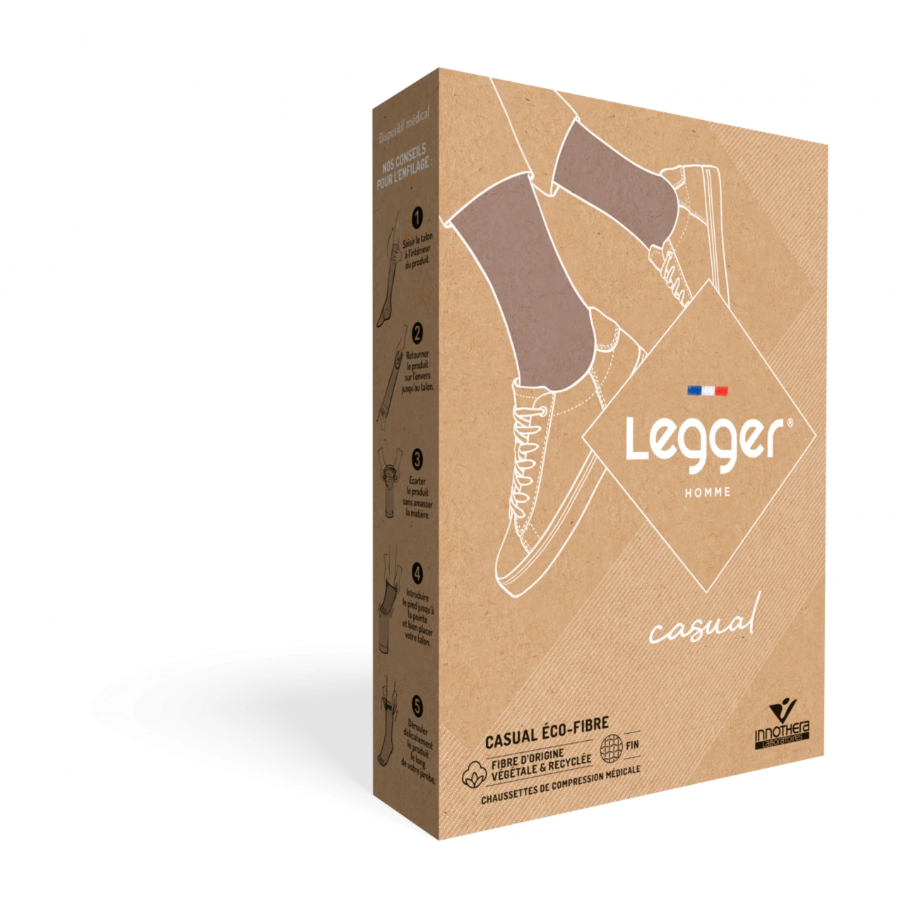 Legger Homme Chaussettes Casual éco-fibre Classe 2 - Vue 10