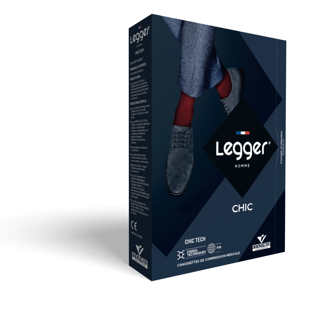 Legger Homme Chaussettes Chic Tech Classe 2 - Vue 10