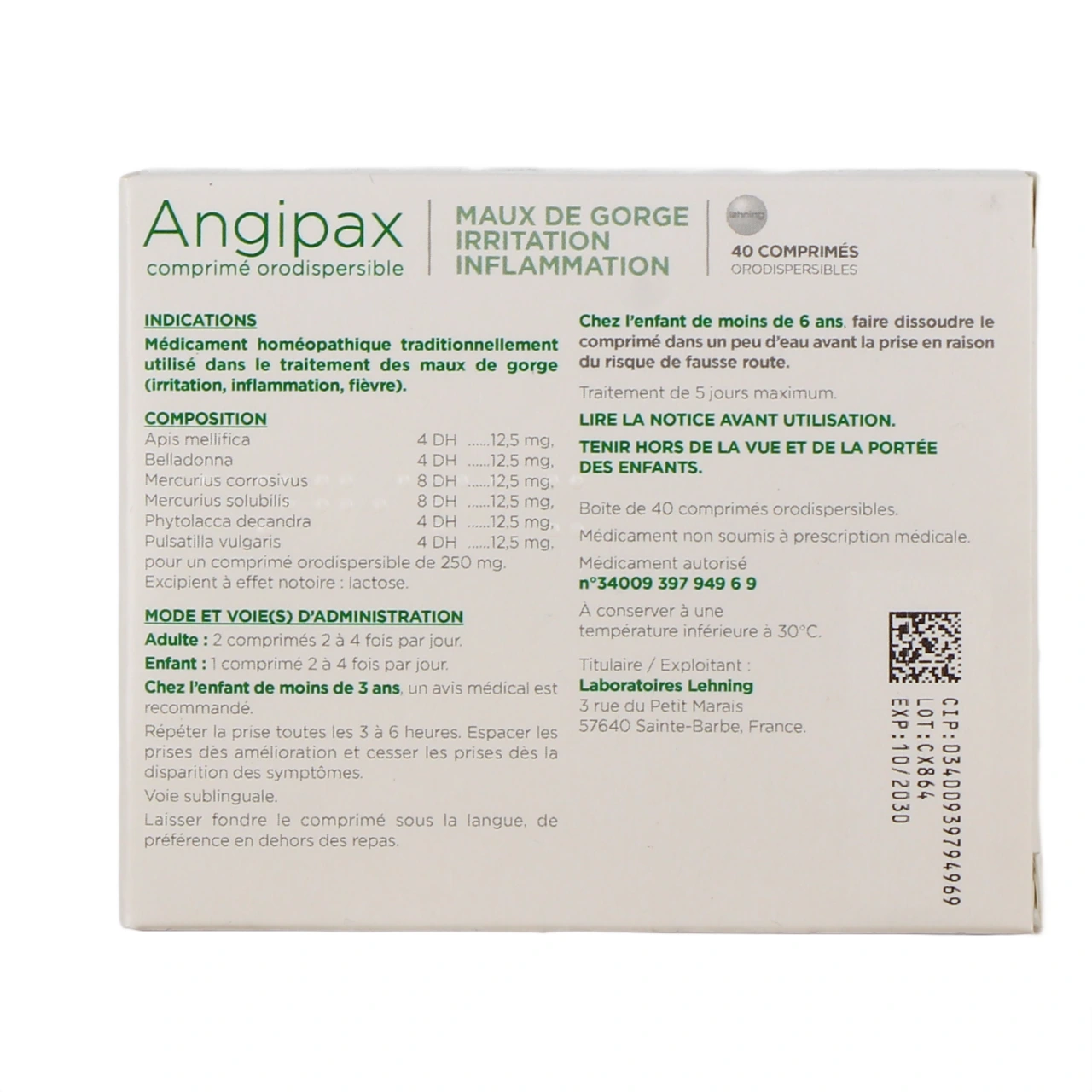 Lehning Angipax - Vue 3