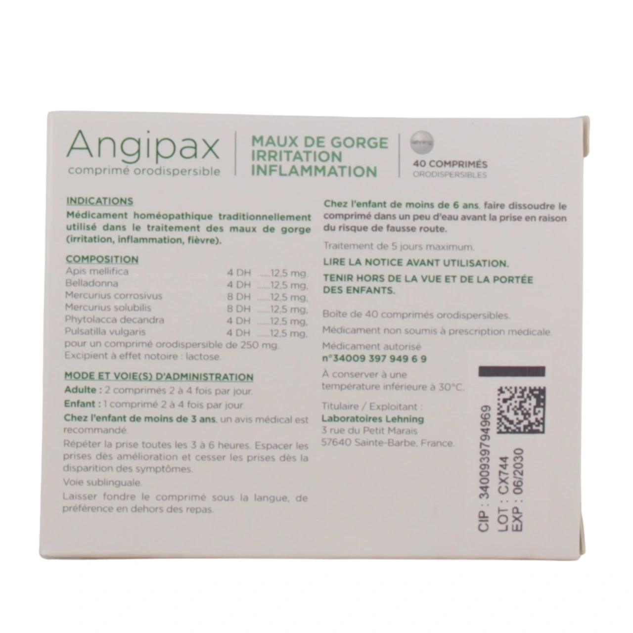 Lehning Angipax - Vue 3