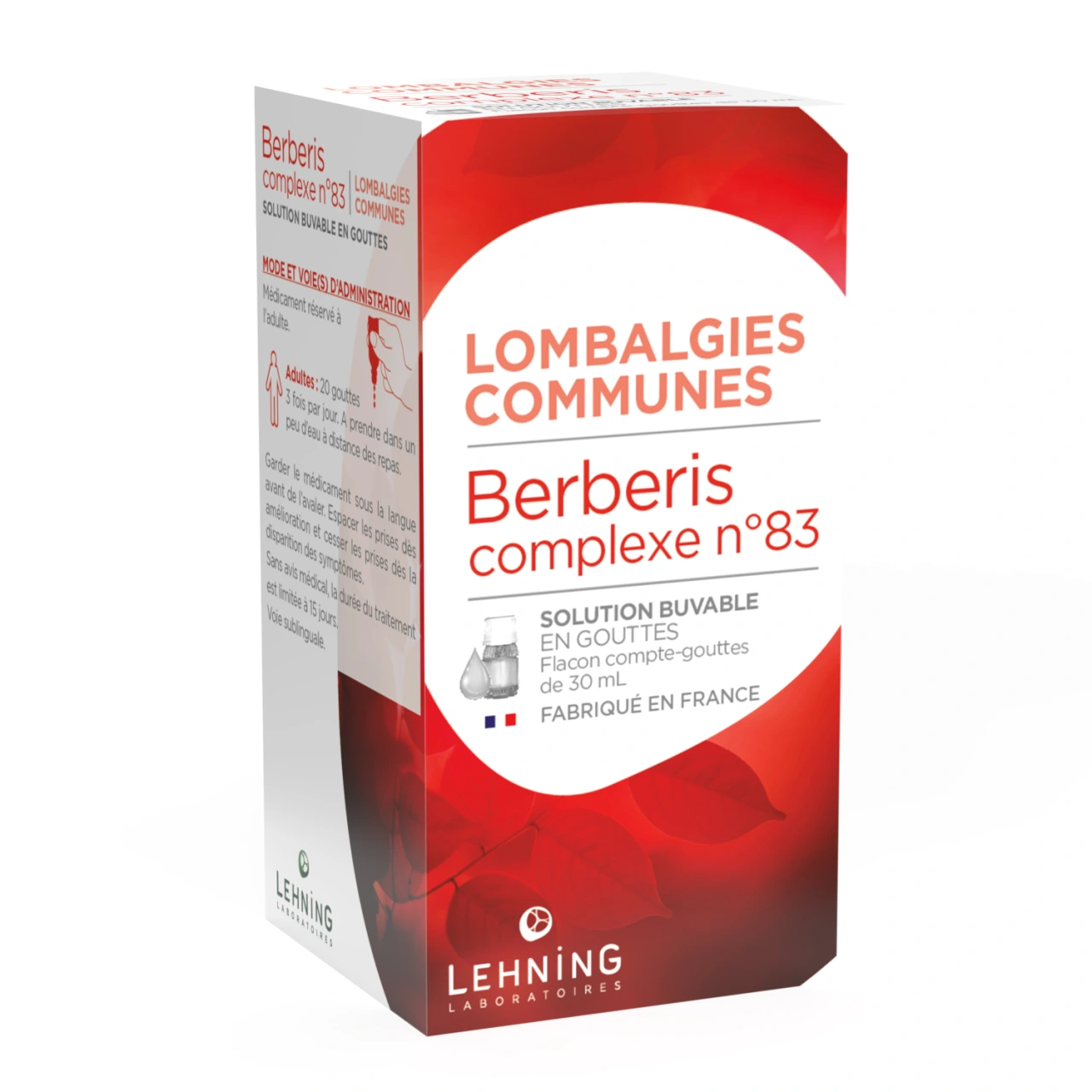 Lehning Berberis Complexe 83 Solution buvable - Lehning