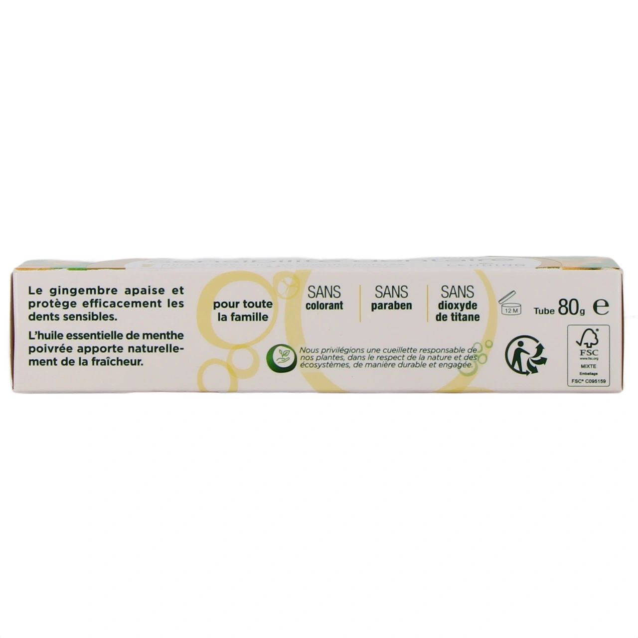 Lehning Dentifrice Bio Sensibilité Dentaire - Vue 3