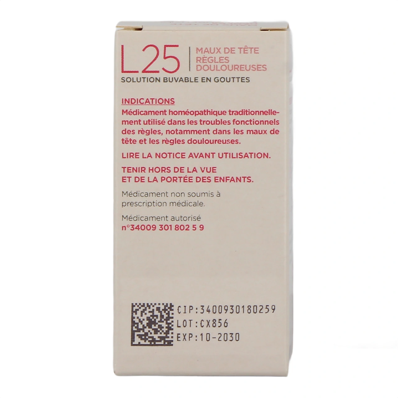 Lehning L25 Solution buvable en gouttes - Vue 3