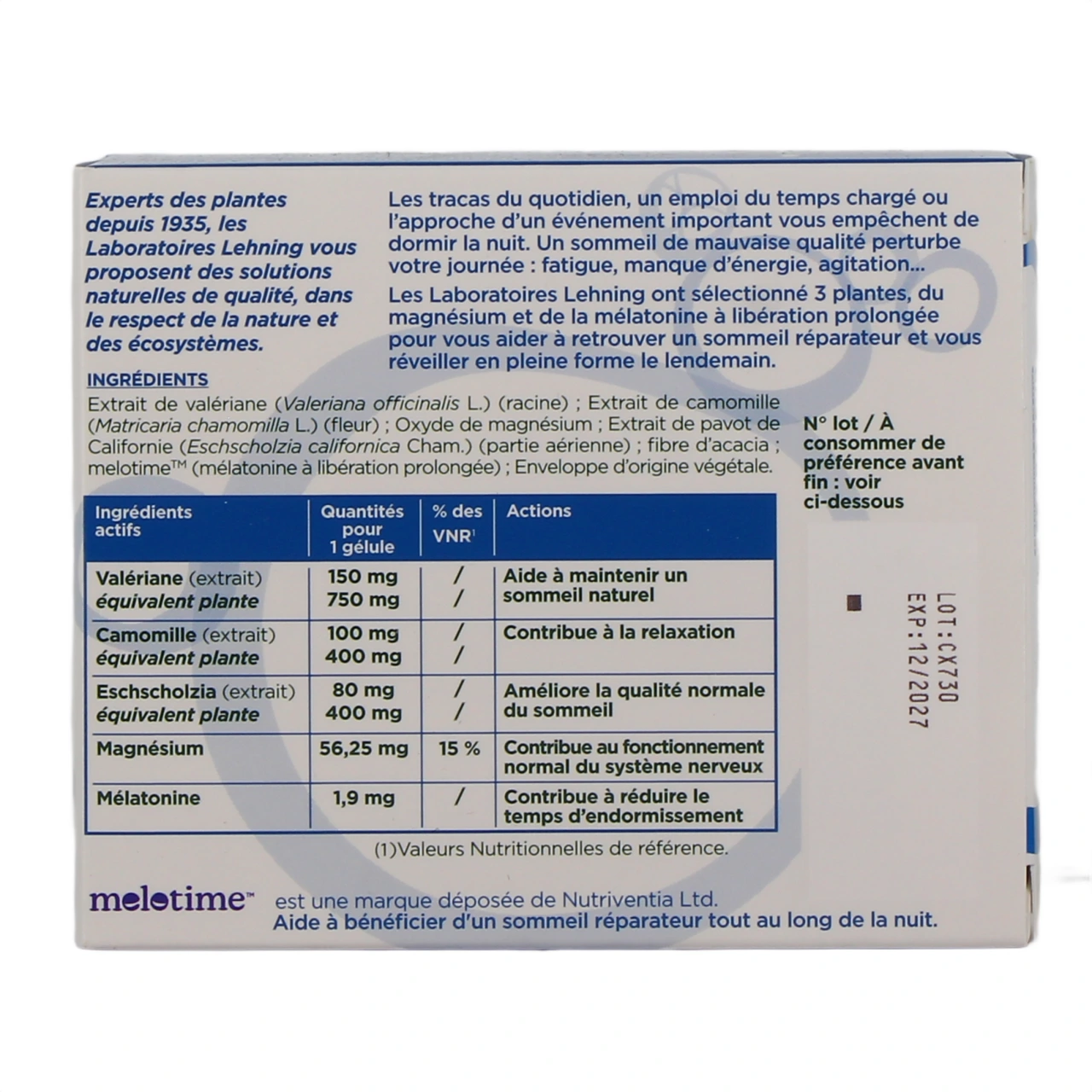 Lehning L72 Nuit - Vue 3