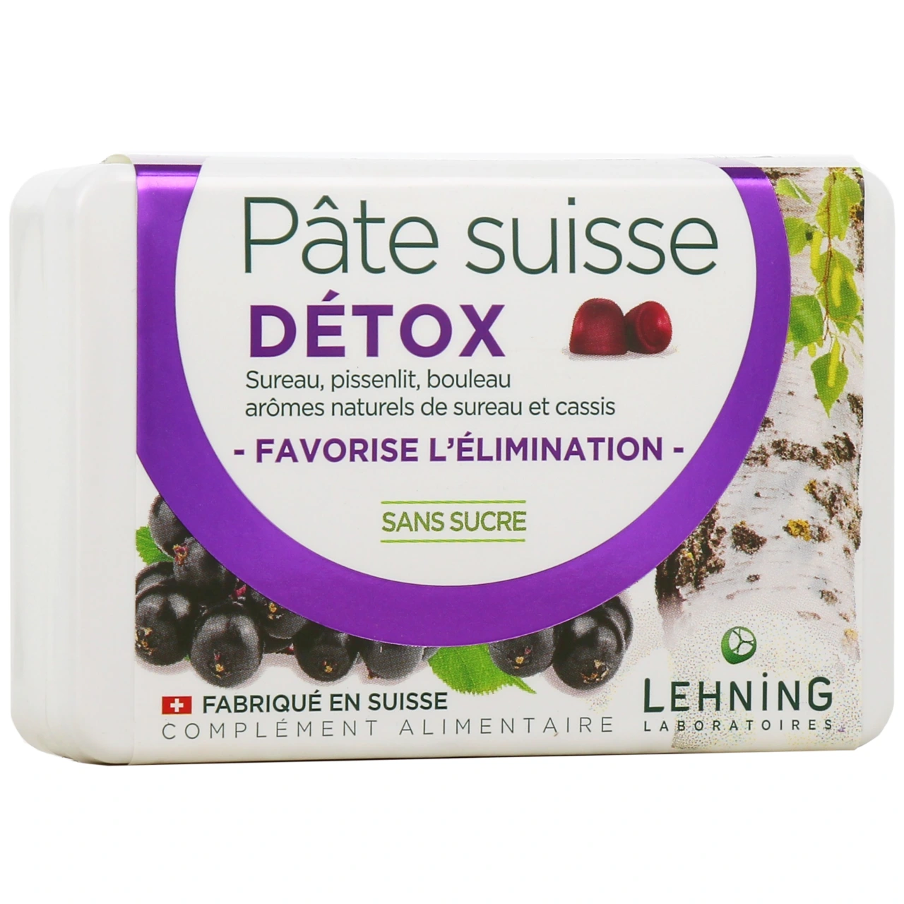 Lehning Pâte Suisse Détox - Lehning