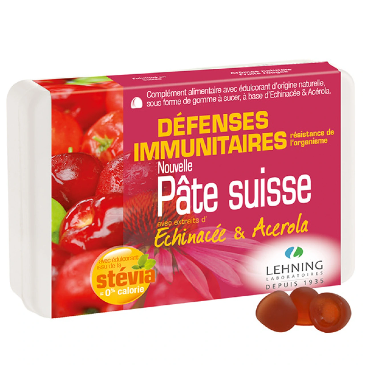 Lehning Pâte Suisse Echinacée et Acerola - Vue 5