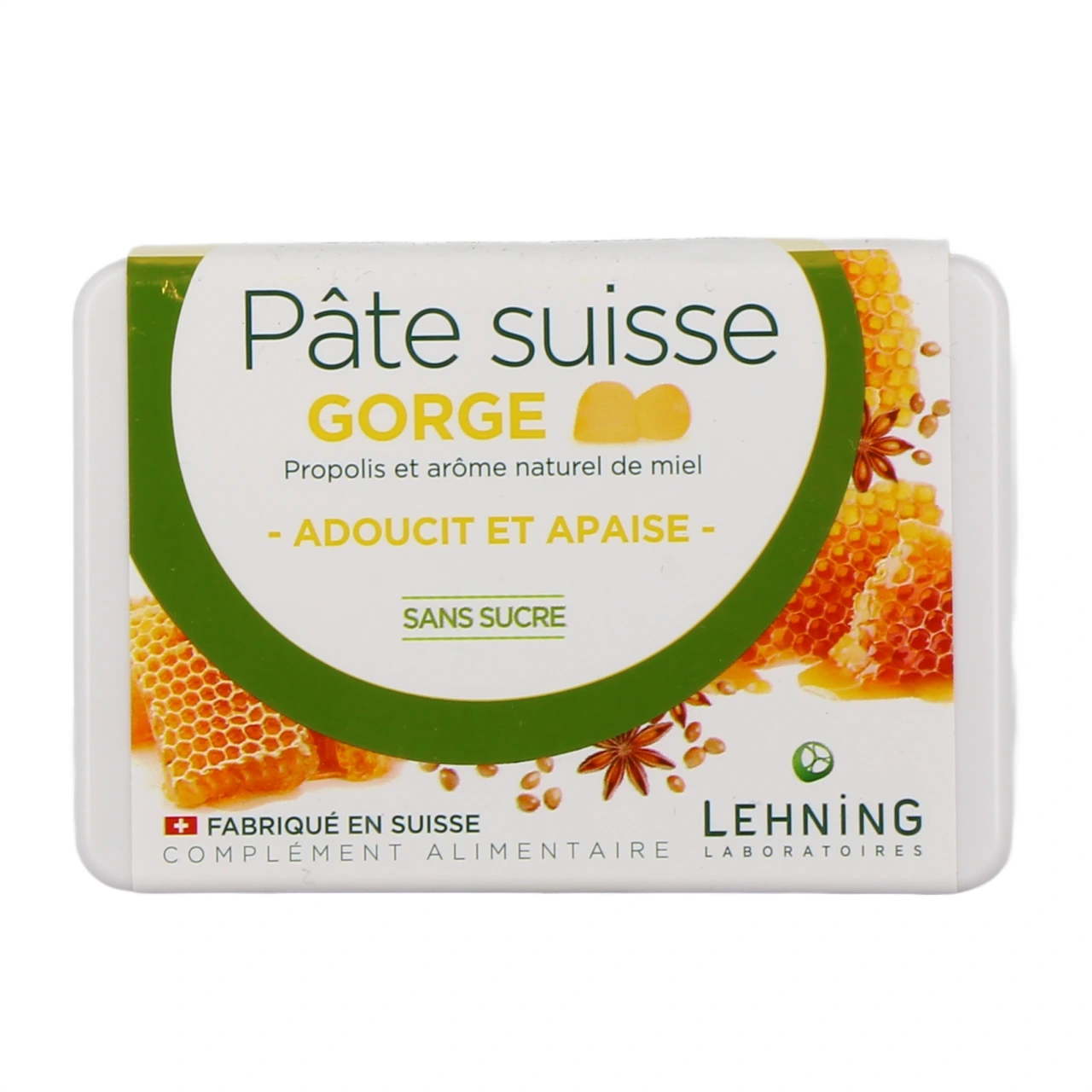 Lehning Pâte Suisse Gorge Propolis et Miel - Vue 2