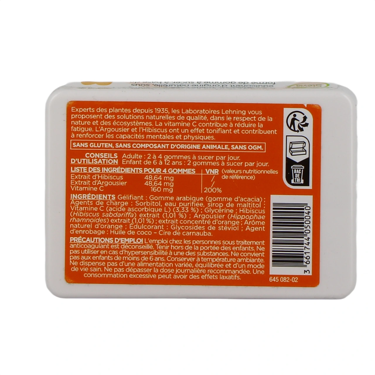 Lehning Pâte Suisse Vitamine C - Vue 3