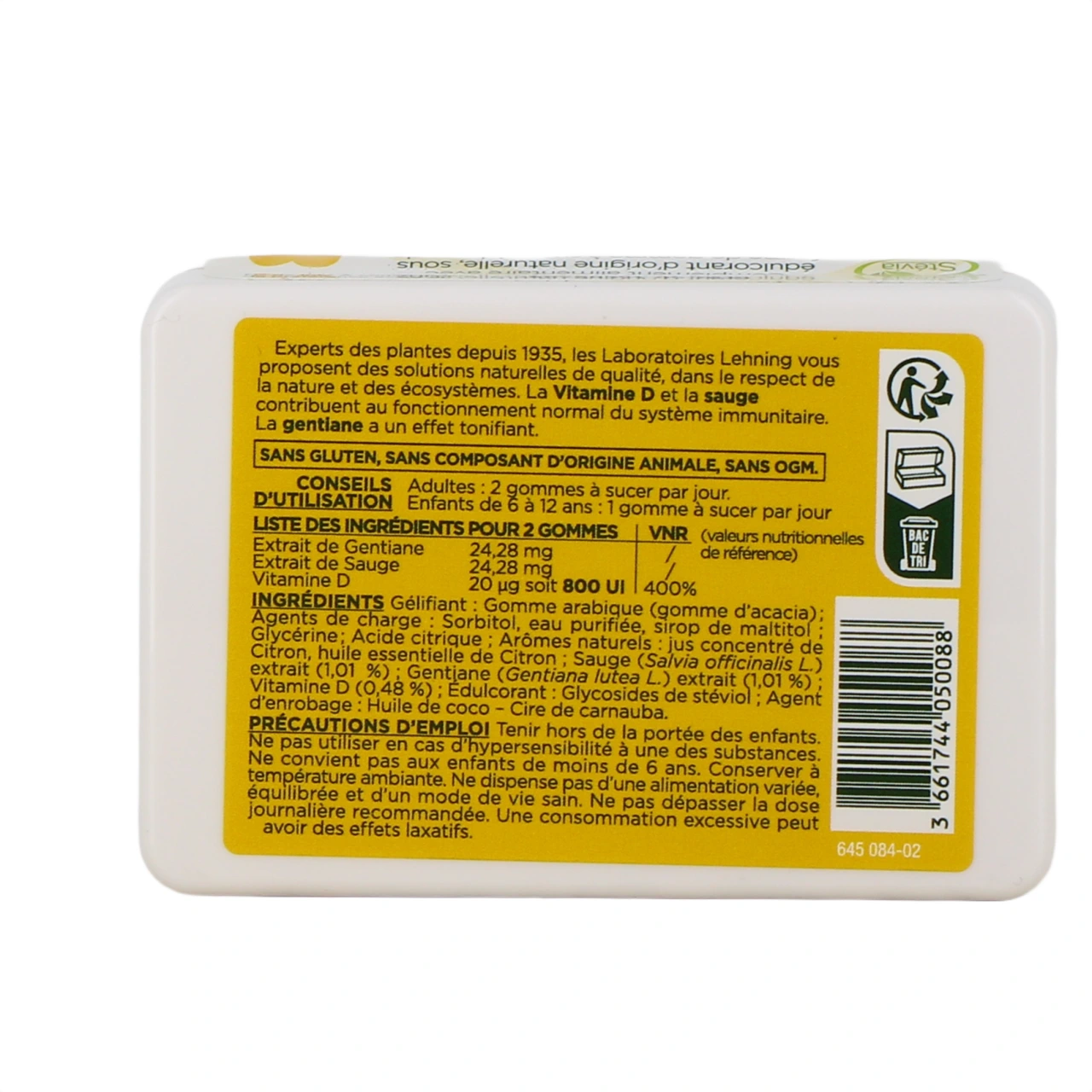 Lehning Pâte Suisse Vitamine D3 - Vue 3